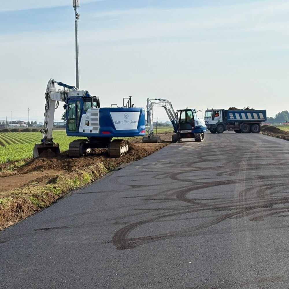 Realizzazione nuova strada in Chieri fraz. Pessione
